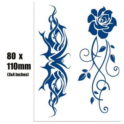 China Amazon Ebay Temporary Hot Sale Gardenia Ink Long Lasting Semi Permanent Tattoo Sticker for sale