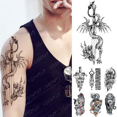 China OEM Temporary Waterproof Temporary Body Tattoo Sticker for sale