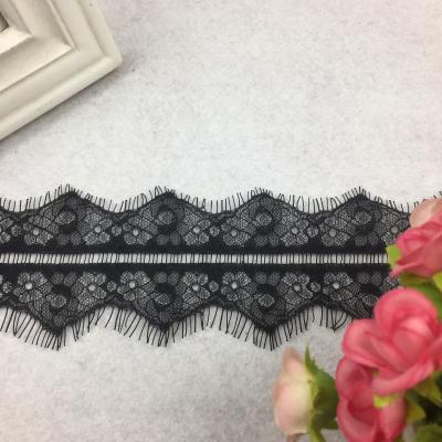 China Sustainable High Quality Elastic Eyelash Lace Up Sustainable Elegant Lace Underwear Lady for sale