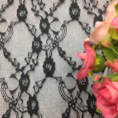 China Sustainable Cheap Nylon Jacquard Lace Fabric , Xinda Lace Firm Fabric for sale