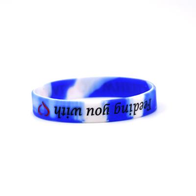 China Europe DUBAND swirl silicone wristbands cheap rubber wristbands custom livestrong wristbands for sale