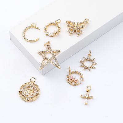 China High Quality / Safe Custom Diy Jewelry Pendants Decorative Necklace Charms Pendants For Jewelry Making for sale