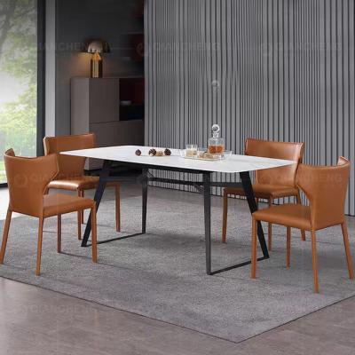 China Marble stone daing set modern dining furniture table from china buy marble for sale