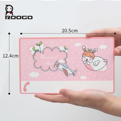 China 2018 New Fashion Cartoon Eco-friendly Creative Car Non-slip Carpet Decoration PVC Car Ornament for sale