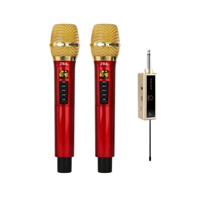 China wireless microphone for OUTDOOR speaker recording singing High Quality UHF with 200 Frequencies to Select for sale