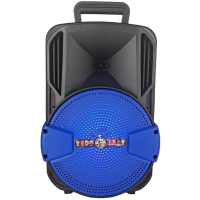 China factory ready goods mobile speaker 8 inch trolley outdoor party portable speaker with Three exterior colors speaker karaoke sys for sale