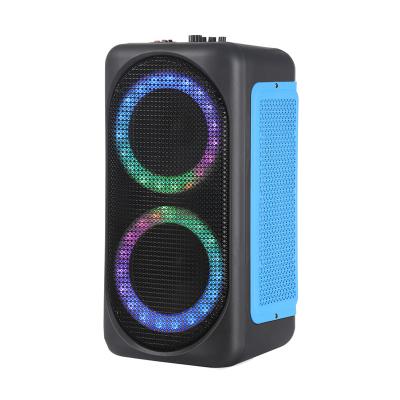 China 2*8-inch Dual Speaker Subwoofer Outdoor Rod BT Speaker Square Dance karaoke Speaker Party Professional Audio for sale