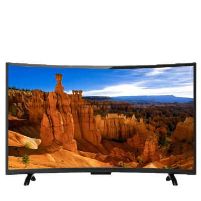 China Curved Screen 50 inch Smart Android LED TV UHD 4K Smart Television 39/40 inch FHD for sale