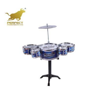 China Educational Toy Plastic Kids Mini Jazz Drum Set Musical Toy Instruments for sale