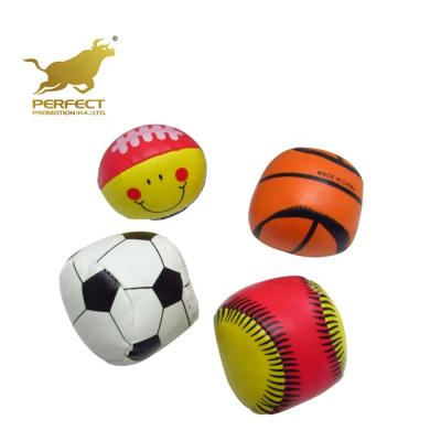 China Child's Small Lightweight Soft 2 Inch Cotton Football, Baseball, Basketball, Soccer Ball Set Baby Toy for sale