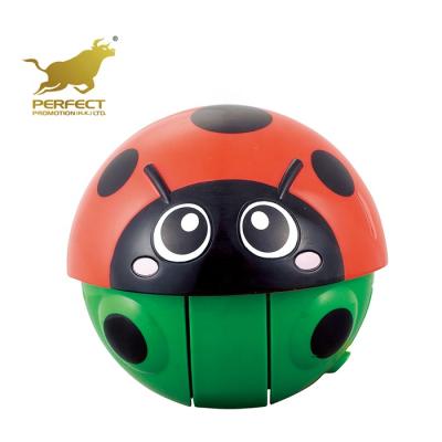 China Baby Rocker Toys Baby Rocker Sliding Rocker Toys Baby Animal Woodlouse Toy With Music Mini Plastic Cartoon Ladybug Rocker for sale