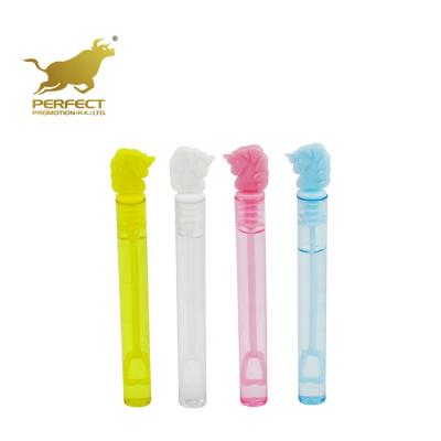 China Magic Bubble Wand Toy Bubble Wand Toy Kids Wedding Mini Empty Unicorn Bubble Test Tube Bottles for Bubble Water for sale