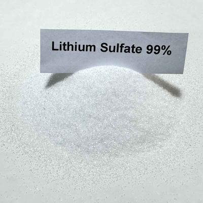 Chine 99% de sulfate de lithium anhydre pour accélérateur de ciment Li2SO4 à vendre