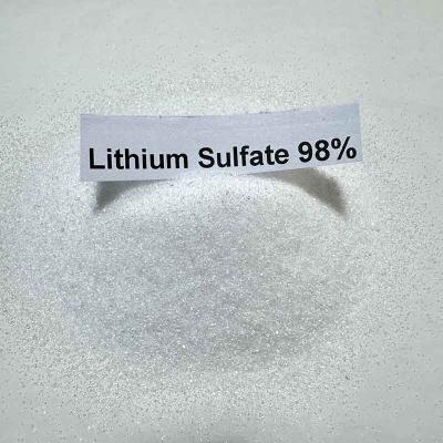 Chine 98% de sulfate de lithium monohydrate de sulfate de lithium catalyseur stockage à froid à vendre