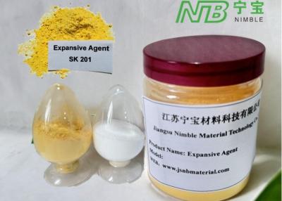 China Light Yellow Expansion Admixture 24H Swelling Rate Of 0-2% For Construction Materials for sale