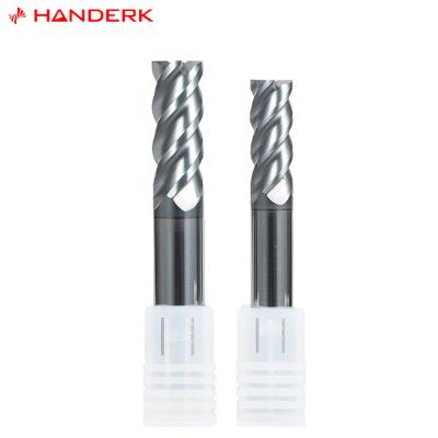 China HANDERK Carbide End Mill Cemented Carbide Aluminum CNC 55 Sharp Flat Knife for sale