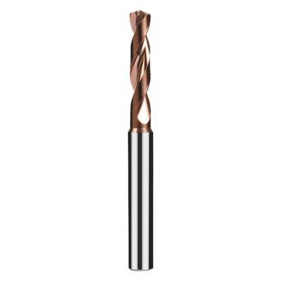 China HANDERK Sharp Cemented Carbide Tungsten Steel Drill Bit Solid Carbide Coating End Mill for sale