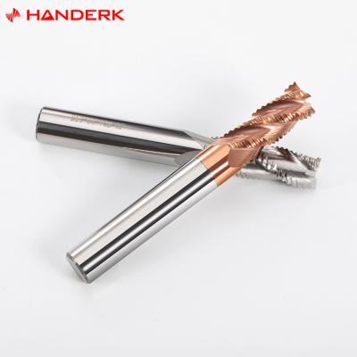 China HANDERK Roughs Strong Roughs For CNC Roughing Aluminum End Mill for sale