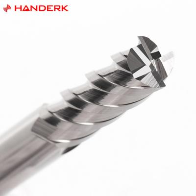 China SHARP HANDERK Tools End Mill For Aluminum High Quality Carbide Ceramic Endmill Milling Cutter for sale