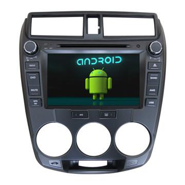 中国 ホンダ 2014 年の都市のための工場卸し売り人間の特徴をもつ車の dvd gps プレーヤー 販売のため