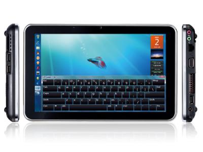 Chine Personnaliser les pouces 10,1 Multitouch tablette PC 3 g Android 2.2 avec Intel Atom N450, 1,66 GHz à vendre