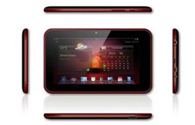 China Google Android 4,0 7 Zoll Touchpad Tablet PC mit 3000mA/h Batterie, 3D Spiel, HDMI zu verkaufen