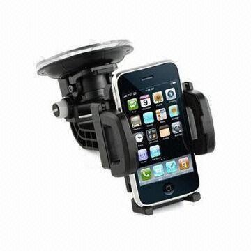 China Heavy-duty Universal Car Mount Holder for Cellphone, iPhone, iPod, BlackBerry, GPS Garmin/TomTom/MP3 for sale