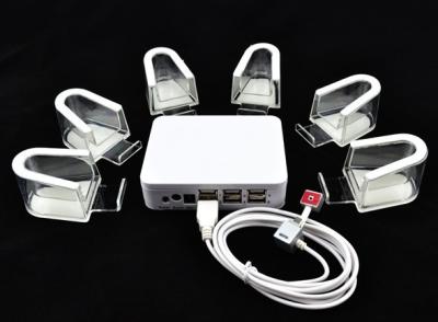 China 6 USB-Port-Sicherheitsanzeigenwarnungswirt für Zellhandy und Tablette PC zu verkaufen