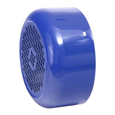 China Variable Frequency Motor Customized AC Motor Cover Metal Electric Motor Rear Fan Cover For Motor Heat Dissipation for sale