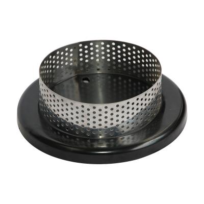 China Submersible Pump Net Cover Net Band Customized Stainless Steel Wire Mesh Cylinder Pump Cover Round Porous Filter Mesh Tube for sale