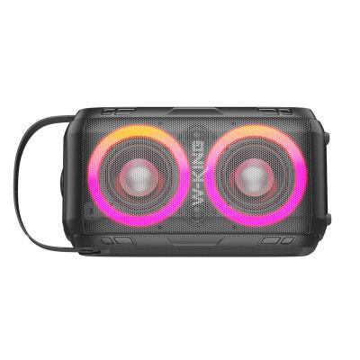 China Good quality LED flashing light outdoor speaker wireless bluetooth speaker with factory price for sale