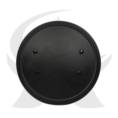 China Military Gear Riot Control Aluminum Alloy Round Shield for sale