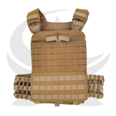 China Military Army Ballistic Gear Molle System Plate Carrier Airsoft Combat Training Tactical Vest for sale