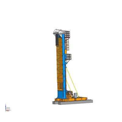 China energy & Extraction To Fit Coiled Tubing Mechanical Tower (Belt) Reversing Vertical Pumping Device Blue Elephant for sale