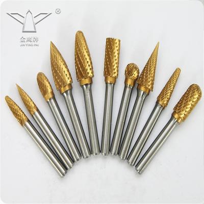 China YG8 china factory supply good quality titanium carbide burrs for sale