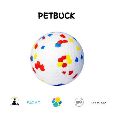 China PetBuck Toy Interactive Molar Chewing Float-Bounce Viable Dog Football Ball - Lightweight and Bunky for sale