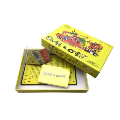 China Entertainment Custom Design Single Card Board Game Game For Party for sale