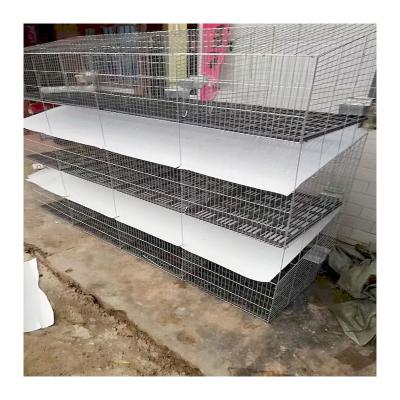 China Safe Place Industrial Galvanized Rabbit Farming Cage For Commercial Rabbit Rabbit Cage In Malaysia Philippines for sale