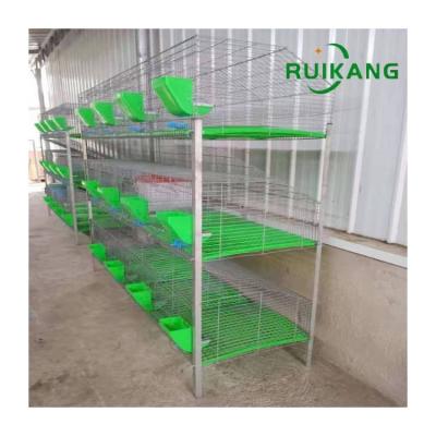 China Safe Place Rabbit Cages Commercial Breeding For Sale Female Industrial Mother Rabbit Cage for sale