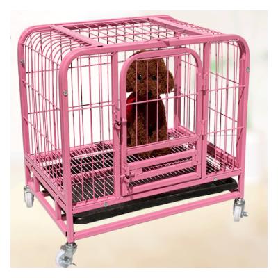 China Breathable Customizable Double White Dog Cage Pet Breeding Cages Animal Cages for sale