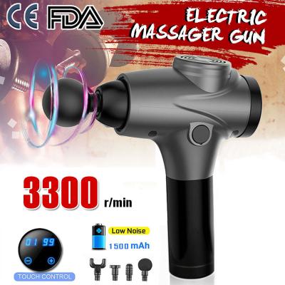 China Body Chiropractic Adjusting Deep Tissue Muscle Massage Gun 24v Cordless/Handheld Body Massager Gun Fascia Percussion for sale