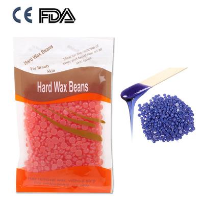 China Hair Removal Customize Private Label Hard Beans 1000g Depilatory Hair Removal Hot Wax Beans for sale