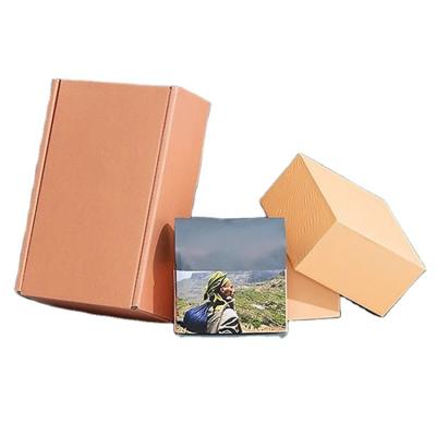 China Recyclable Custom Printed Corrugated Cardboard Paper Soap Packaging Small Postal Shipping Mailer Box for sale