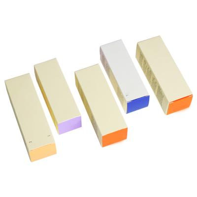 China Recyclable Customized Embossed Logo Printing Texture Paper Cosmetic Hair Oil Packaging Boxes for sale