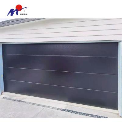 China Heat Insulation Residential Automatic Electric Sectional European Industrial Garage Door for sale