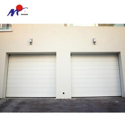 China Heat Insulation European Style Wooden Garage Door Overhead Waterproofing for sale