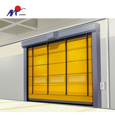 China Factory Quality Guaranteed Industrial Machine Factory PVC Exterior Top Folding Door for sale