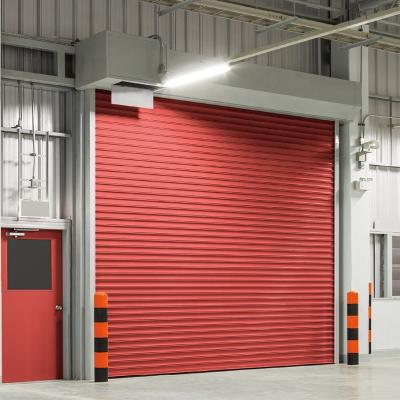 China Modern Great Quality Used Rolling Shutter Overhead Automatic Windproof Door for sale