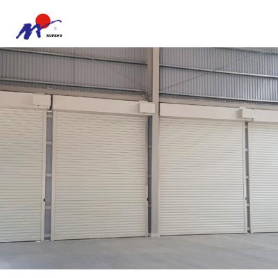 China Sound Insulation Safe Windproof Rolling Shutter Aluminum Patio Doors Suppliers for sale