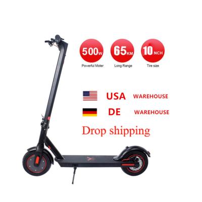 China US EU Unisex Warehouse Drop Shipping E Scooter Folding 36V 15Ah 10inch Self Balancing Electric Scooter for sale